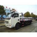 Dongfeng 4x2 flatbed una impulsión dos camión de remolque barato del wrecker para la venta